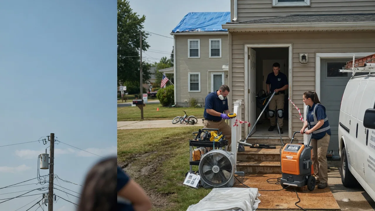 Water Damage Repair in Vanlue, OH near me